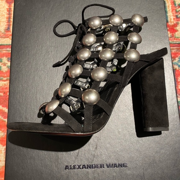 Alexander Wang cage lace-up sandals - Picture 2 of 7